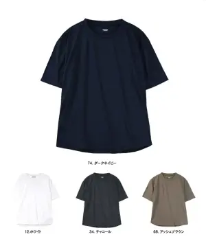 フーバー 汗染み軽減 オーバーサイズ5分袖 クールTシャツ（ミディアムウェイト）